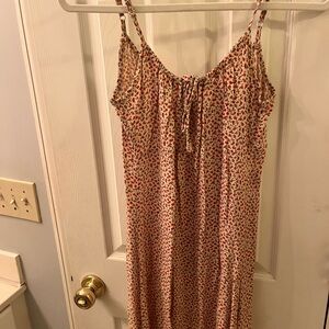 Floral Spaghetti Strap Dress